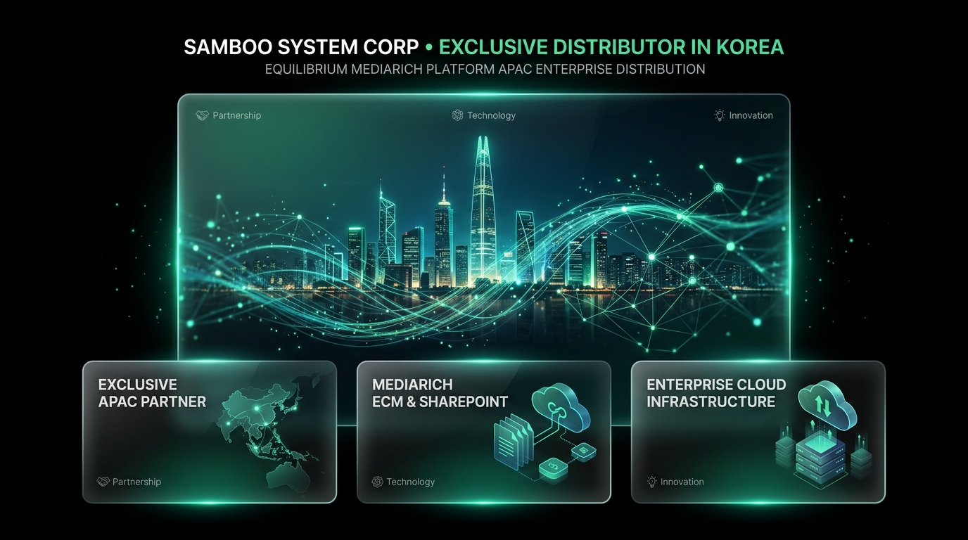 SAMBOO SYSTEM CORP BECOMES EXCLUSIVE DISTRIBUTOR IN KOREA